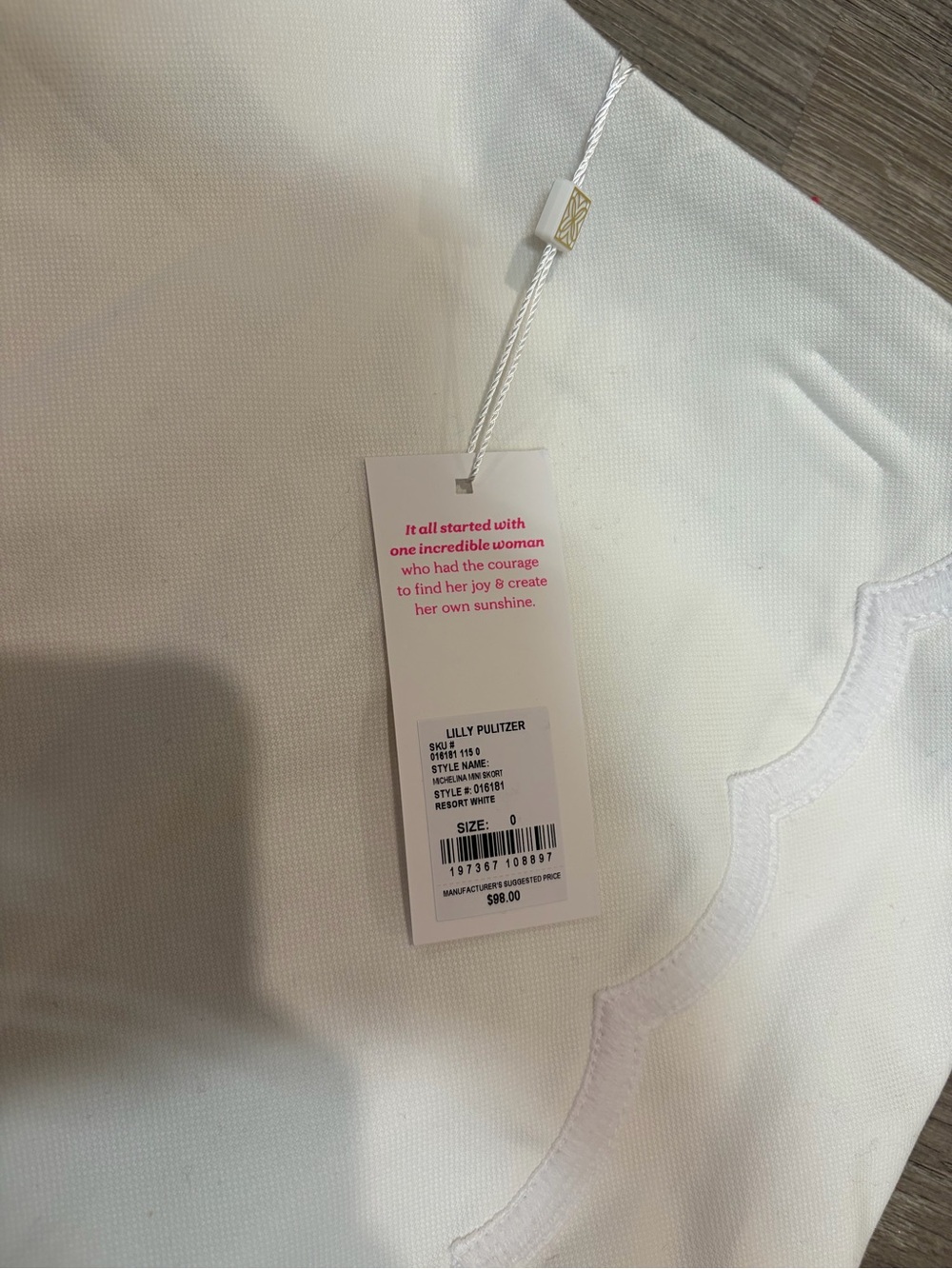 NWT Lilly Pulitzer Michelina Mini Skort - Picture 3 of 5